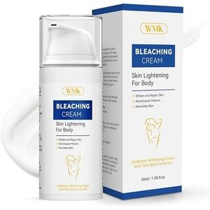 WMK Bleaching Cream Skin Lightening For Body Underarms Bikini New